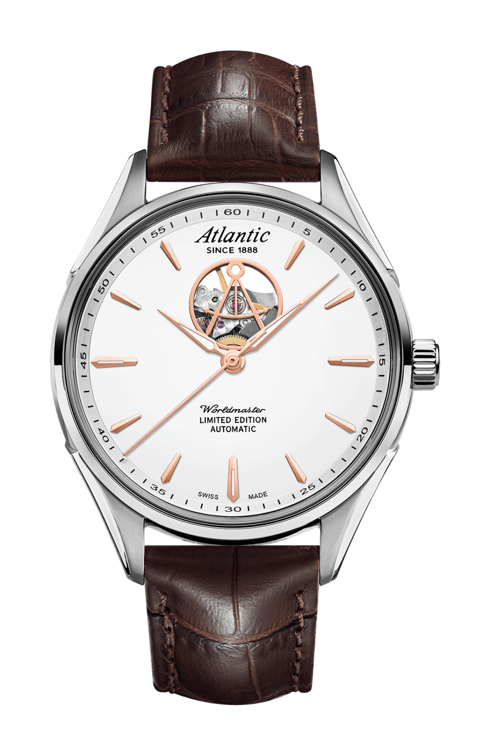OSTEUROPÄISCHE AVANTGARDE Worldmaster Automatic Open Heart Limited Edition Dress Watch
