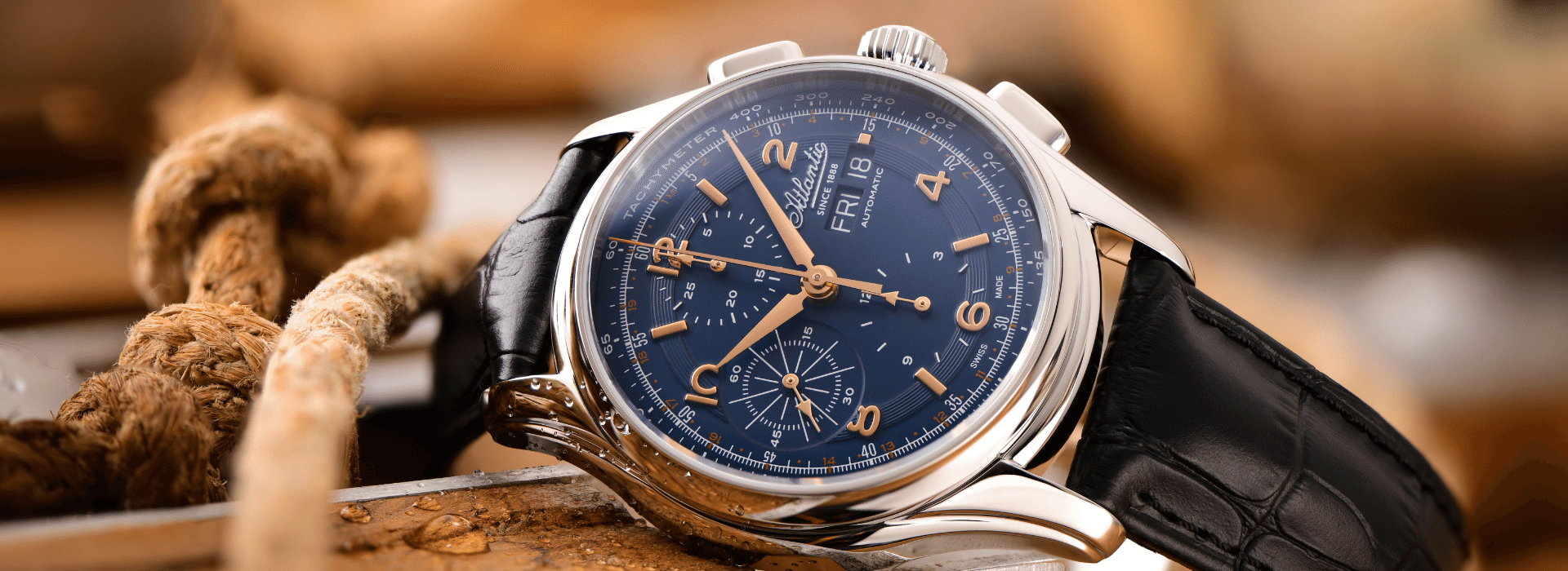 Atlantic Watches Since 1888 - Worldmaster Day Date
