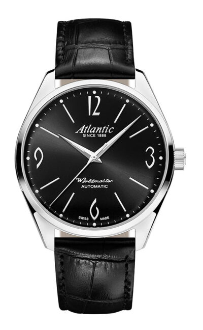 Worldmaster Art Déco Automatic | Black/Leather