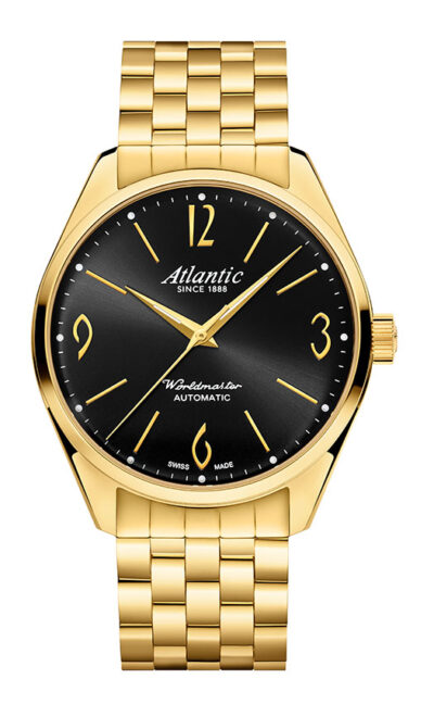 Worldmaster Art Deco Automatic | Yellow Gold PVD Black