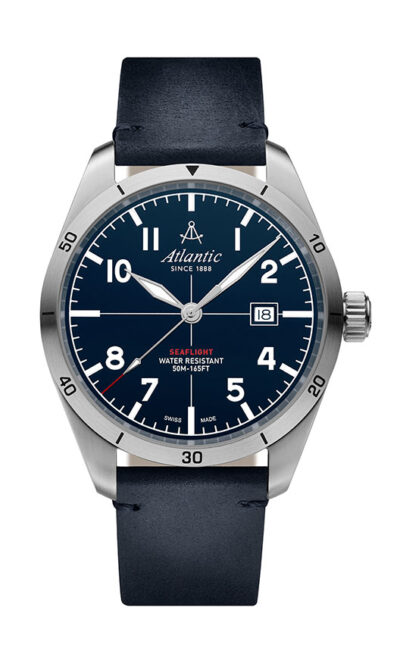 Seaflight New Edition Gents Blue Leather
