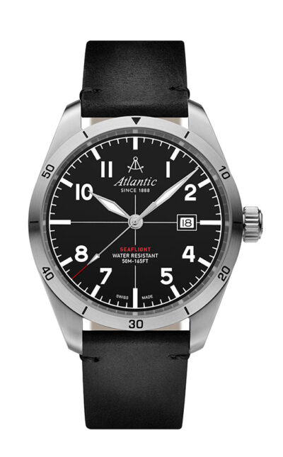 Seaflight New Edition Gents Black Leather