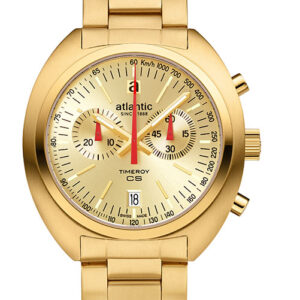 Gold PVD Chrono Watch