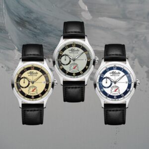 Three Automatic Watches with Power Reserve Indicator