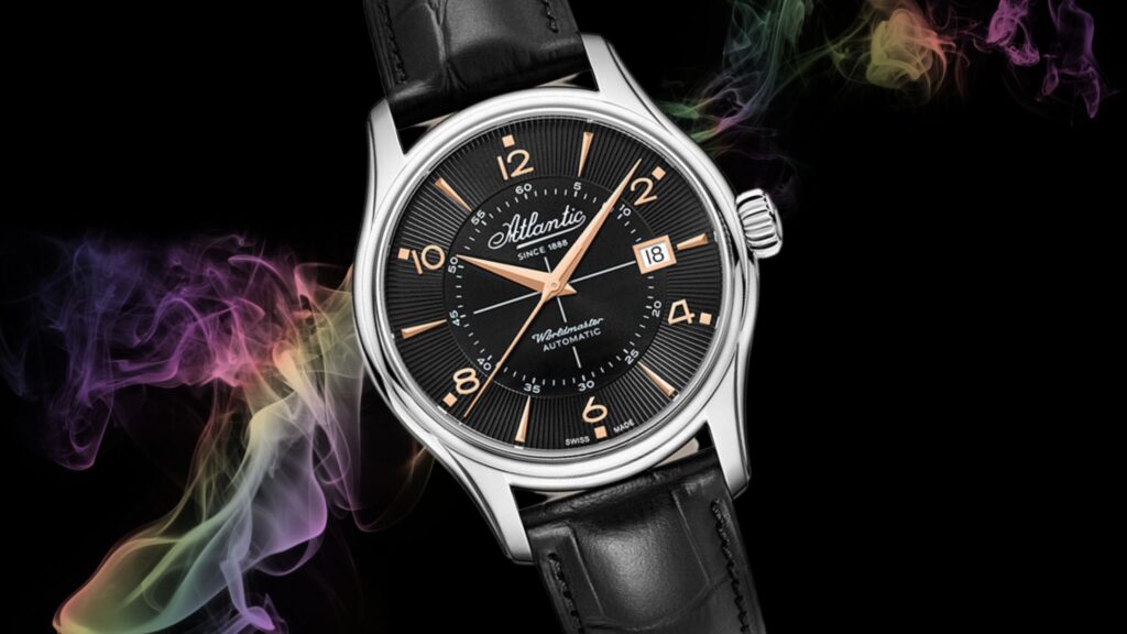 Worldmaster 1888 Automatic Vintage Edition 40mm | Black & Rose