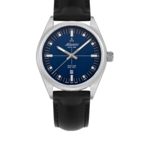 Seacloud | Blue Dial on Leather Strap