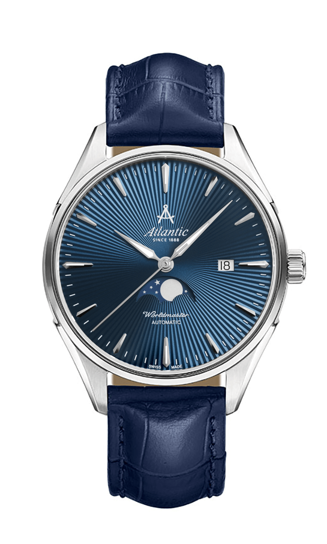 Worldmaster 1888 Automatic NE Moonphase | on Leather Strap
