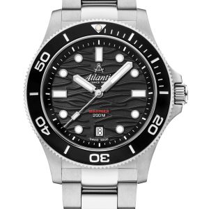 Atlantic Mariner Quartz Wave Black