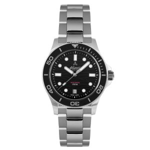 Atlantic Mariner Quarz Wave Schwarz