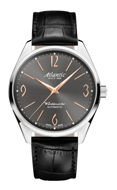 Worldmaster Art Déco Automatic | Anthracite with Rose Gold Accents