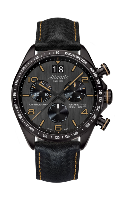 Chronographe Quartz Grand Prix | DLC Noir